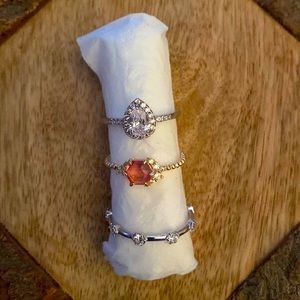 1 Lot (Lot C) - AAA Cubic Zirconia Rings